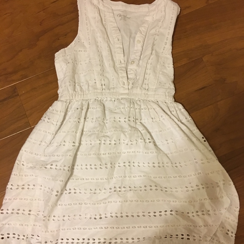 Girls white dress